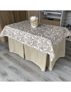 Ropa Doble Grueso Beige con...