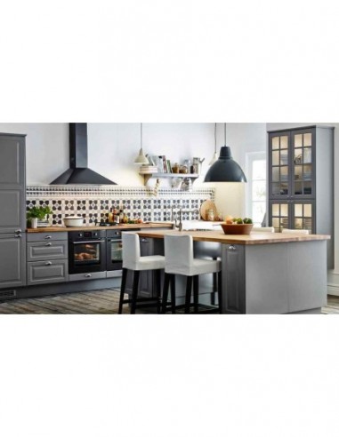 Cocina Clasica de Color Azul Roca y...