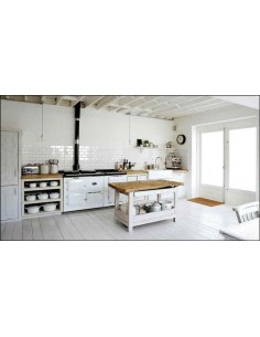Cocina rustica color Blanco...