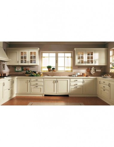 Cocina Rustica de Color Blanco...