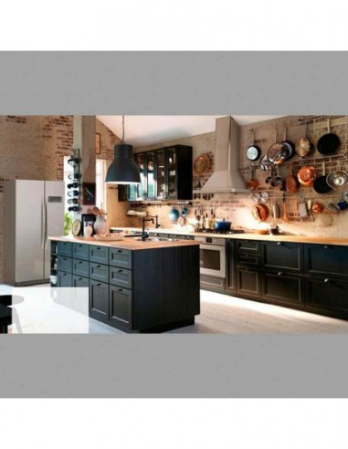 Cocina Rustica color Negro