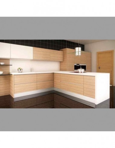 muebles de cocina roble moderna...