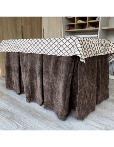 Ropa Doble Grueso Chocolate con... Ropa Doble Grueso Chocolate con...