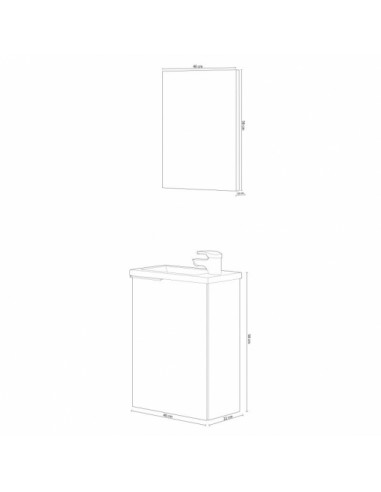 Pack Mueble de Baño Modelo Yakovlev