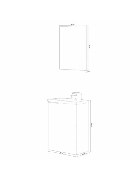 Pack Mueble de Baño Modelo Yakovlev