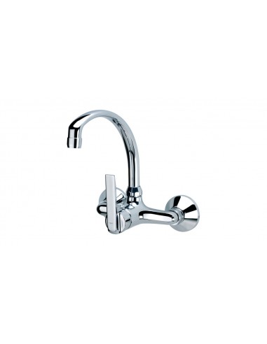 Grifo de Cocina Monomando Mural con...