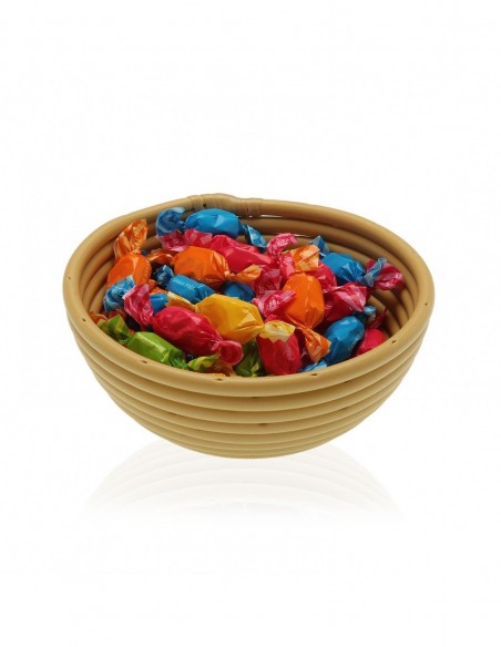 CESTA REDONDA MOSTAZA M