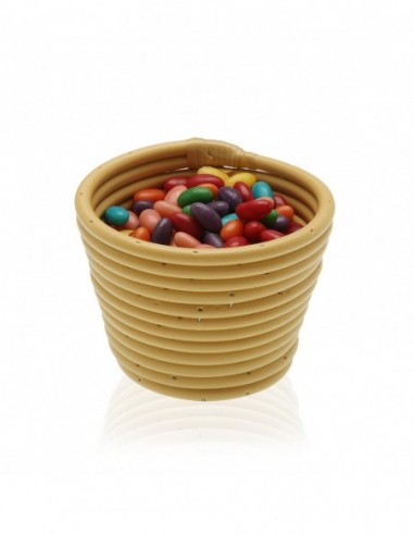 CESTA REDONDA MOSTAZA S