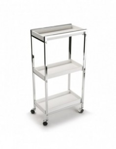 CARRO BAÑO CON RUEDAS 3 BALDAS