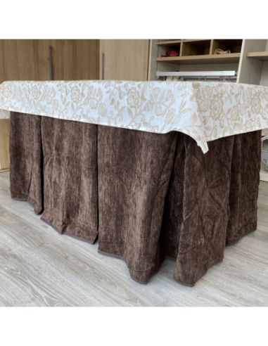 Ropa Doble Grueso Chocolate con... Ropa Doble Grueso Chocolate con...