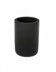 VASO CEPILLOS POLIRESINA NEGRO