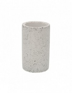 VASO DE BAÑO CEMENTO BLANCO