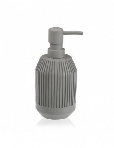 DOSIFICADOR BAÑO GRIS MATE