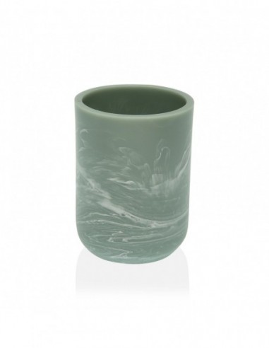VASO CEPILLOS VERDE