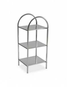 ESTANTERIA BAÑO 3 BALDAS METAL