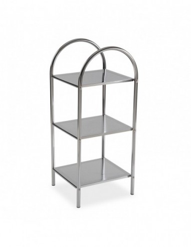 ESTANTERIA BAÑO 3 BALDAS METAL