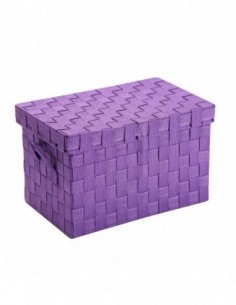 CAJA VIOLETA CON TAPA NALI P