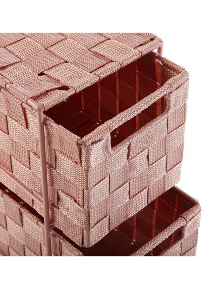 MUEBLE BAÑO 3 CAJONES ROSA