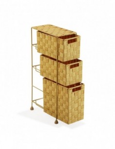 MUEBLE BAÑO 3 CAJONES MOSTAZA 2