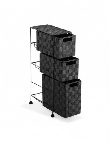 MUEBLE BAÑO 3 CAJONES NEGRA MUEBLE BAÑO 3 CAJONES NEGRA