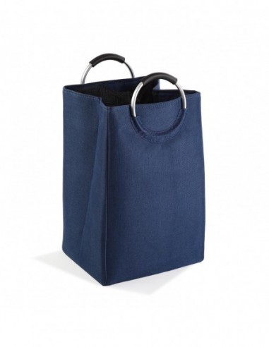 CESTA DE ROPA C/ASAS AZUL