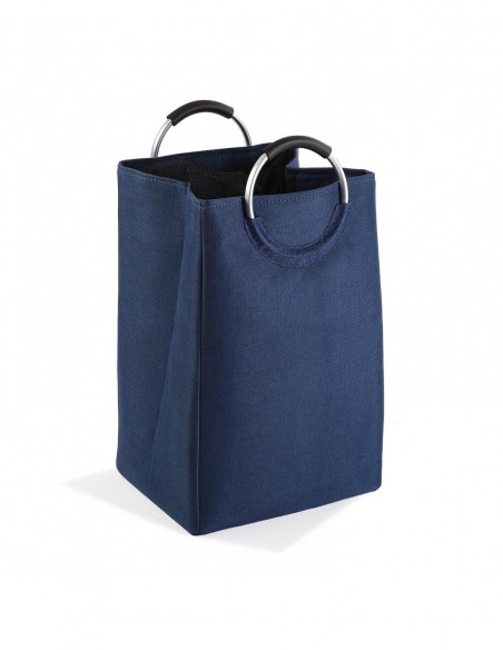 CESTA DE ROPA C/ASAS AZUL