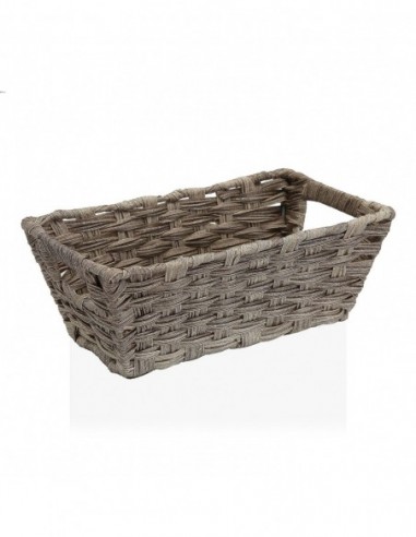 CESTA CON ASAS  GRIS