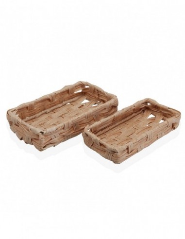 SET 2 CESTAS COLOR NATURAL