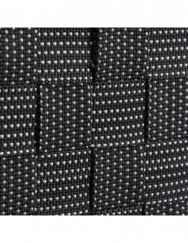 CESTA GRANDE GRIS PUNTOS