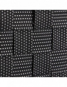 CESTA MEDIANA GRIS CON PUNTOS 2