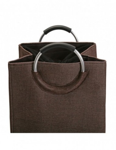 CESTA DE ROPA C/ASAS CHOCOLATE