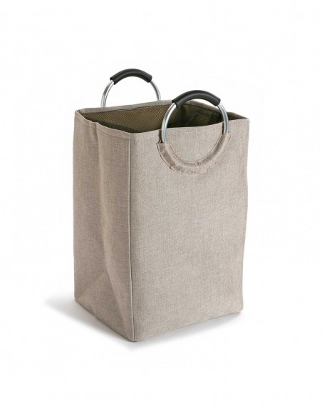 CESTA DE ROPA C/ASAS BEIGE