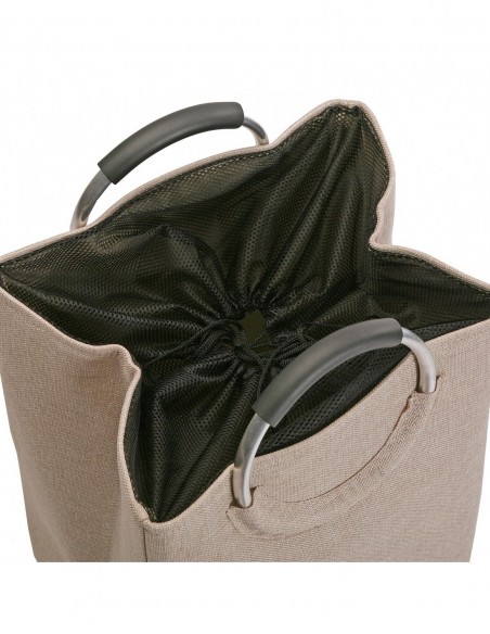 CESTA DE ROPA C/ASAS BEIGE