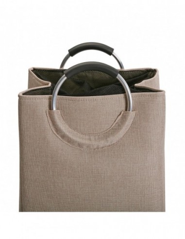 CESTA DE ROPA C/ASAS BEIGE