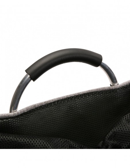 CESTA DE ROPA C/ASAS GRIS CLAR