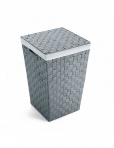 CESTO ROPA GRIS CLARO