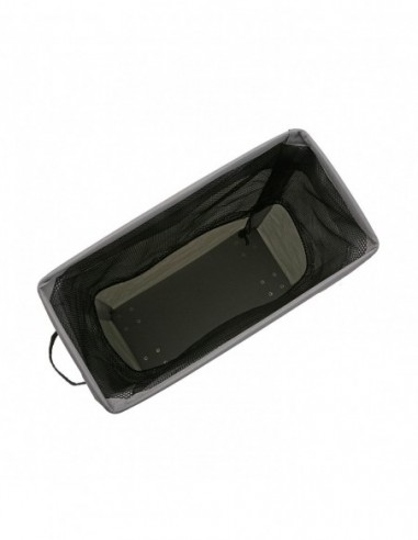 CESTO ROPA RECTA. GRIS RUEDAS