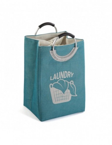 CESTO DE ROPA LAUNDRY AZUL