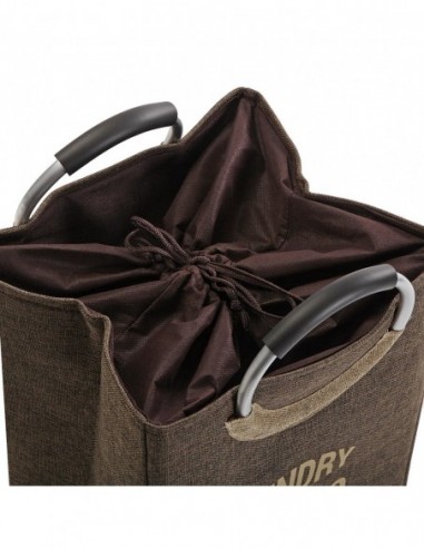 CESTO DE ROPA LAUNDRY CHOCO