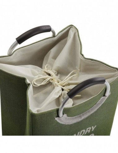 CESTO DE ROPA LAUNDRY OLIVA