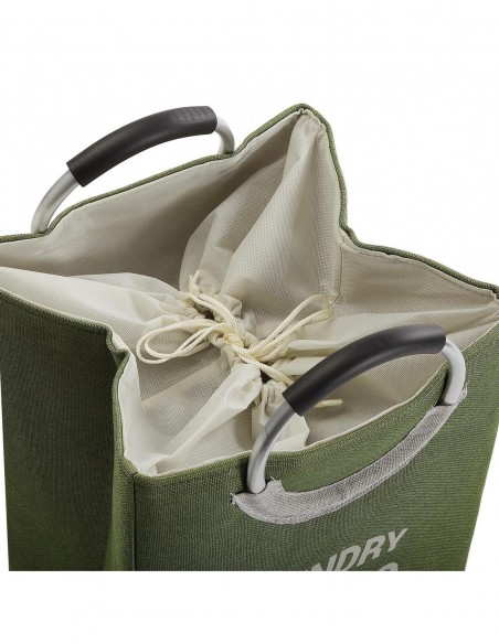 CESTO DE ROPA LAUNDRY OLIVA