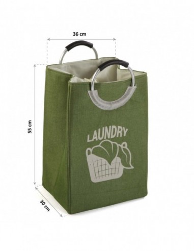 CESTO DE ROPA LAUNDRY OLIVA