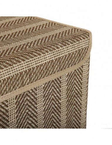 CESTO CON TAPA BEIGE