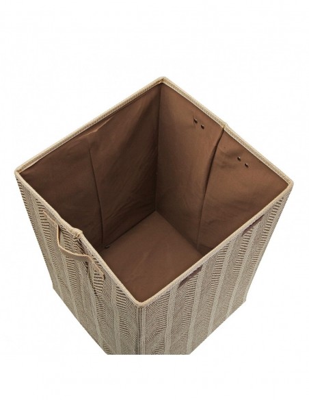 CESTO CON TAPA BEIGE