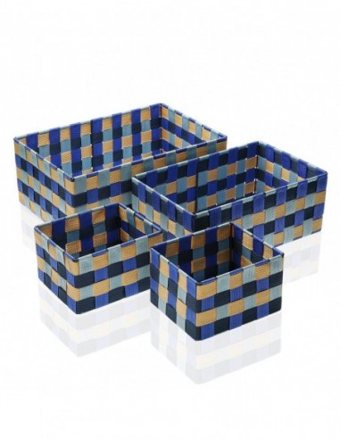 SET 4 CAJAS BLUE BAY