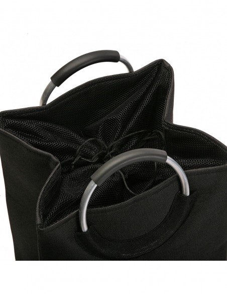 CESTA DE ROPA C/ASAS NEGRA