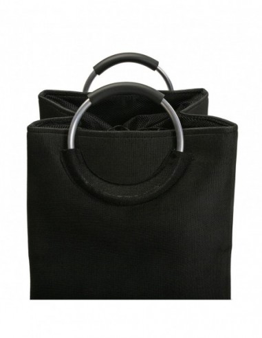 CESTA DE ROPA C/ASAS NEGRA