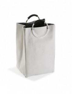 CESTA DE ROPA C/ASAS BLANCA