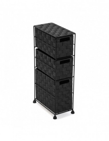 MUEBLE BAÑO 3 CAJONES GRIS OSC