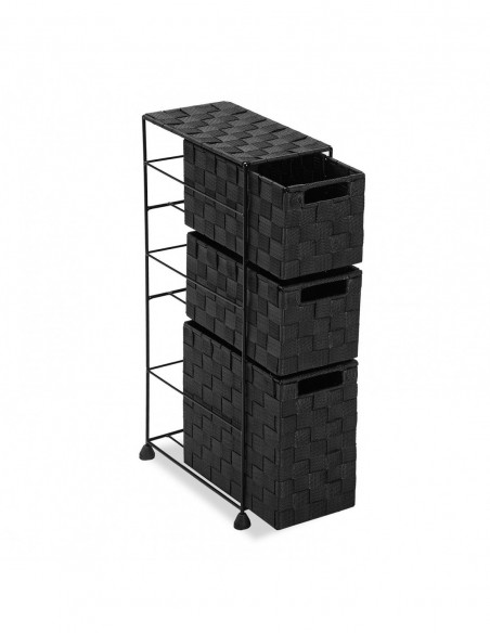 MUEBLE BAÑO 3 CAJONES GRIS OSC